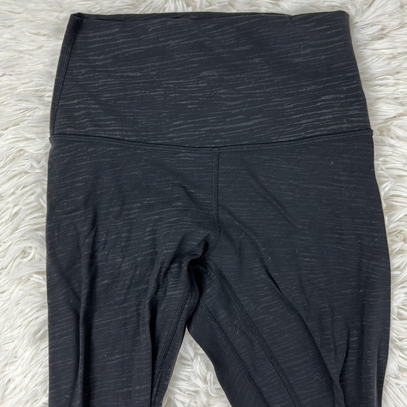 Lululemon Align Pant II 25" Stride Emboss Black - Picture 2 of 5
